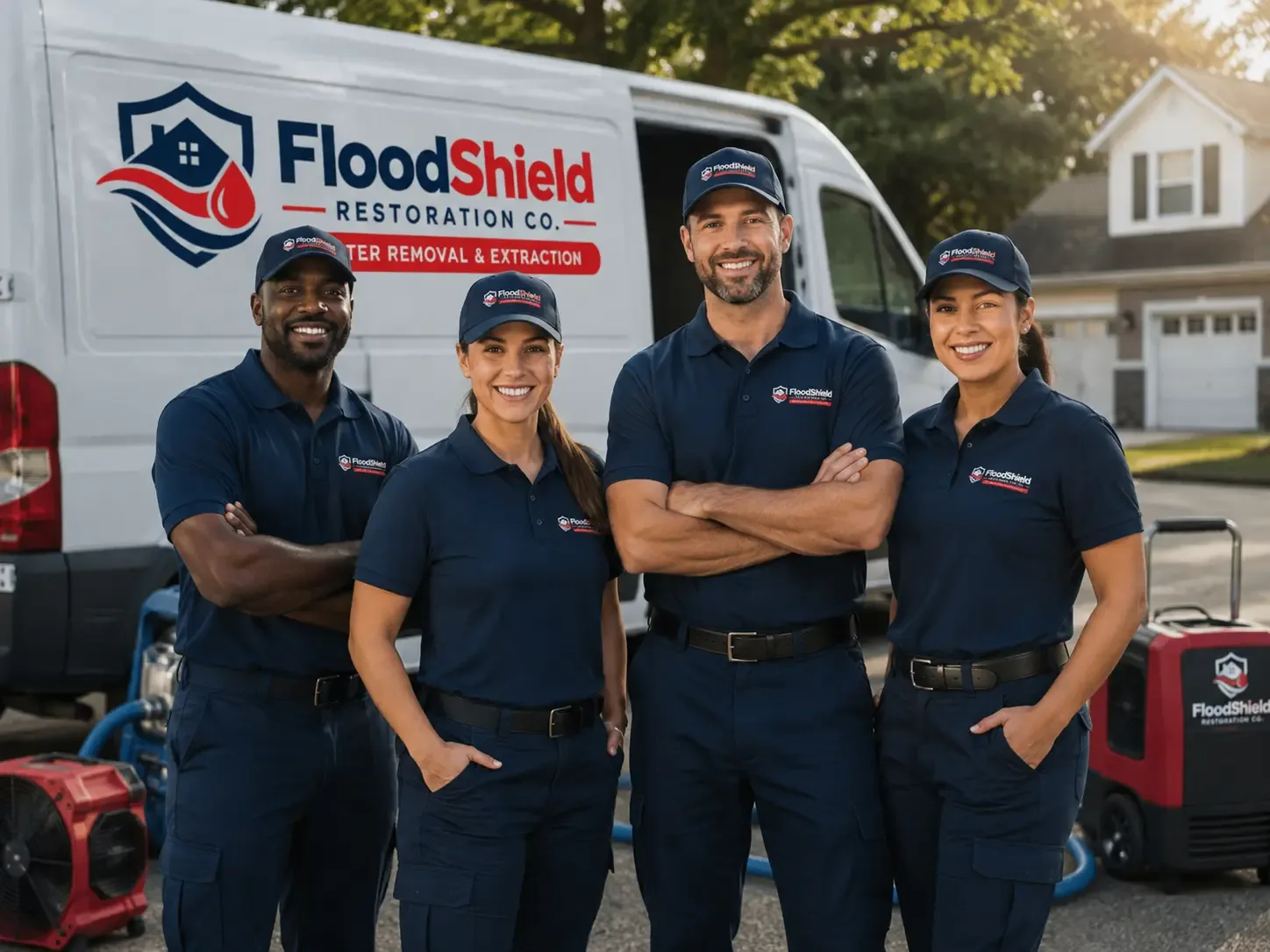 Flood Damage Restoration company in Grove City, OH
